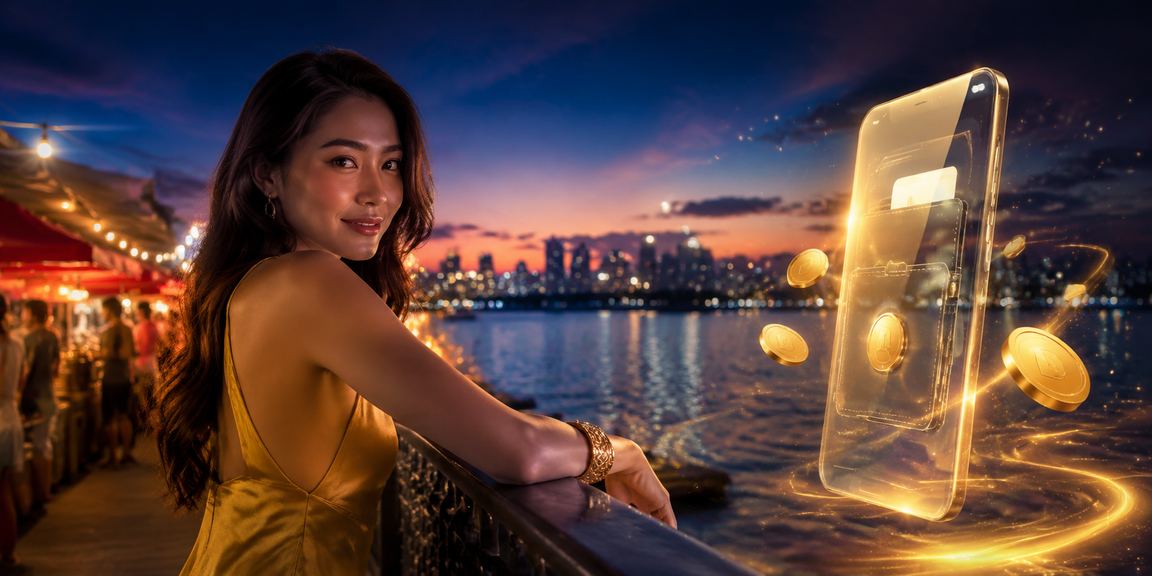 Kasino Live dengan suasana malam penuh warna di 1mcuci